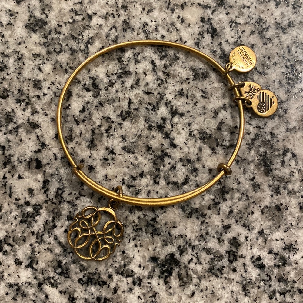 Alex and Ani gold bracelet